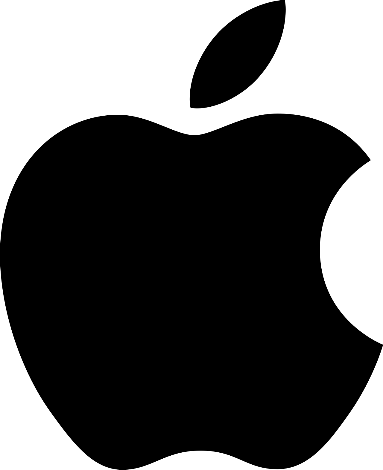 Apple logo representing the company's custom silicon chip lineup