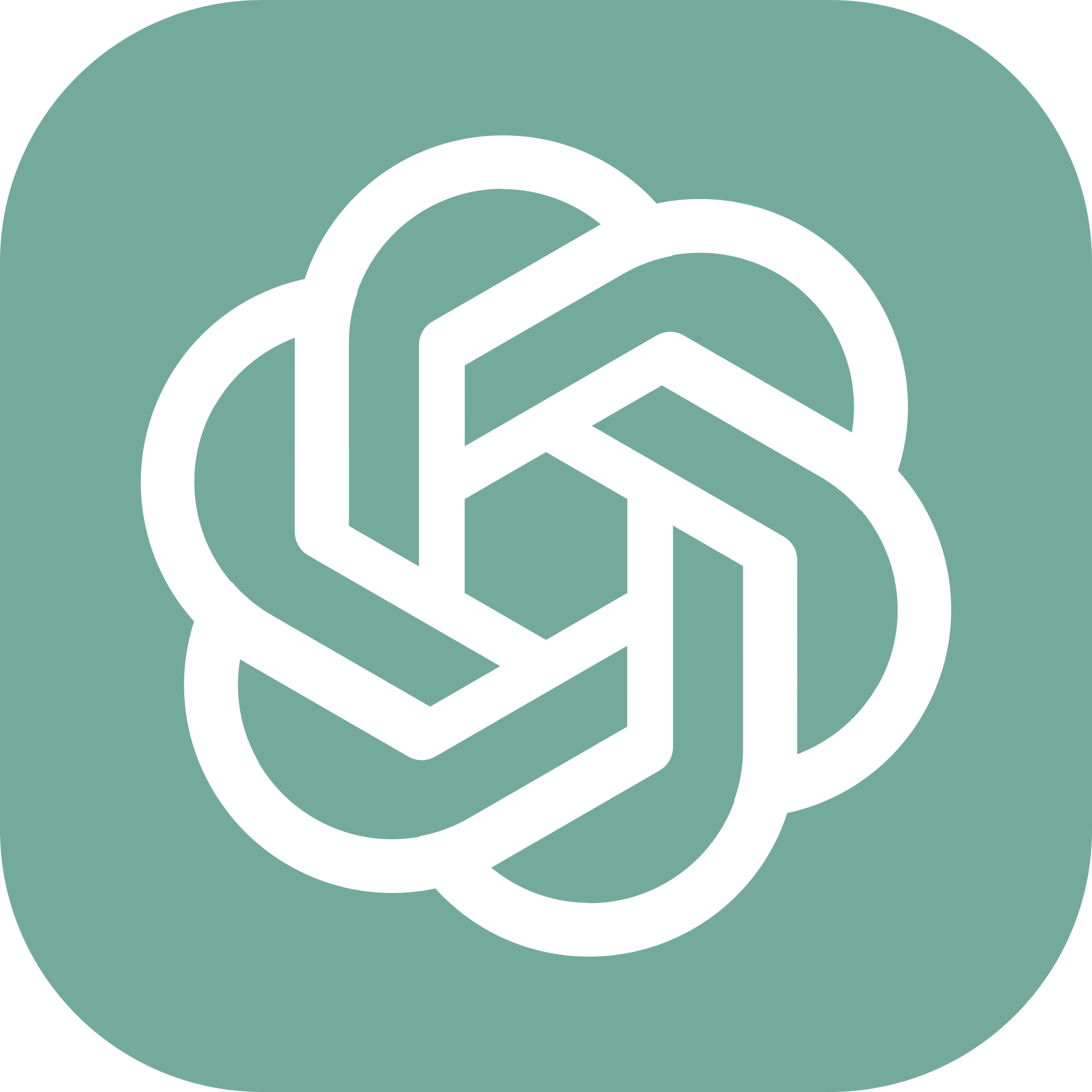ChatGPT app icon representing the desktop app update that restored chat history and sync