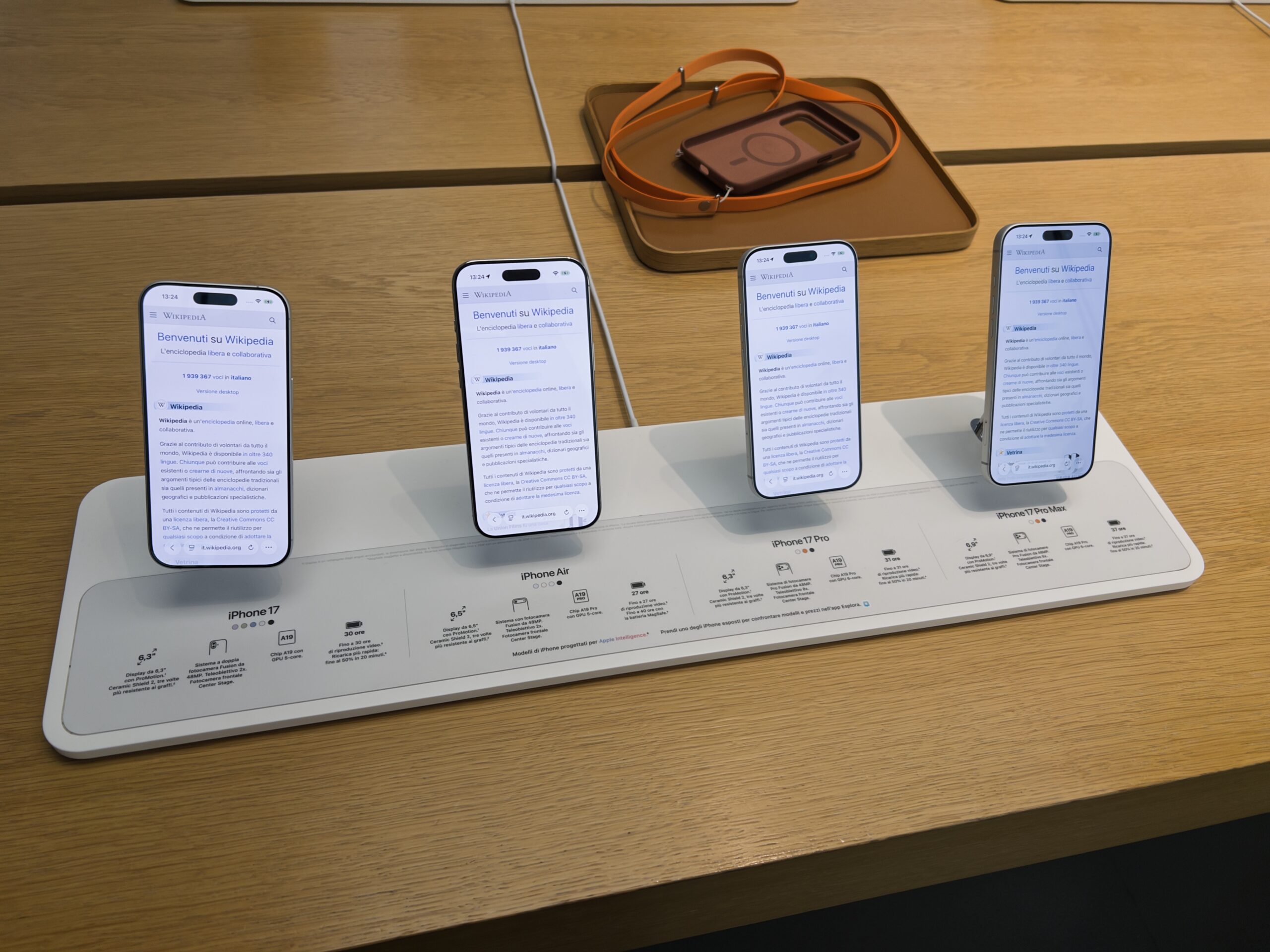 iPhone 17 lineup on display, the current iPhone models that will get iOS 26.6